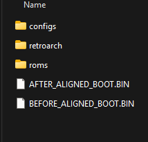 Correct SD Card Root Layout